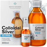 Institut Katharos, Premium Colloidal Silver 40ppm 300mL - GREEN LIFE CYPRUS